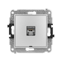 KARLIK MINI 7MGKBO-1e  Gniazdo komputerowe pojedyńcze  1xRJ45