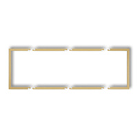 KARLIK prod. uzupełniające 29DRW-3 Ramka wypełniająca potrójna DECO