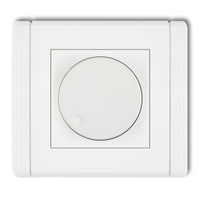 KARLIK FLEXI FRO-1 Elektroniczny regulator oświetlenia przyciskowo-obrotowy