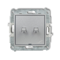 KARLIK MINI 7MWPUS-33 Łącznik podwójny schodowego w stylu amerykańskim