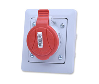 ELEKTROMET GSP16/5 GNIAZDO SIŁOWE PODTYNKOWE 16A IP44 400V 3P+N+Z