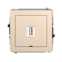 KARLIK DECO 1DCUSBBO-3 Ładowarka USB pojedyńcza USB A