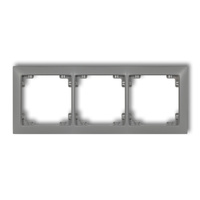 KARLIK DECO 27DRSO-3 Ramka uniwersalna potrójna z tworzywa DECO Soft