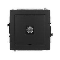 KARLIK DECO 12DGTVBO-1 Gniazdo antenowe pojedyńcze TV