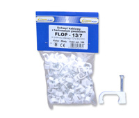 Uchwyt kablowy flop 13/7 płaski ydyp 3x2,5 100szt