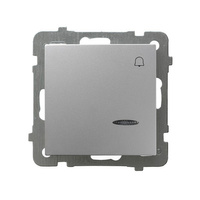 Ospel as ŁP-6GS/m/18 Łącznik zwierny "dzwonek" z podświetleniem niebieskim