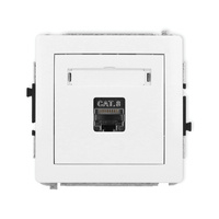 KARLIK DECO 25DGK-11  Gniazdo komputerowe pojedyńcze  1xRJ45