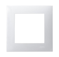 OSPEL SZAFIR R-1Z/00 Ramka pojedyncza biały