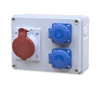 Pawbol r-box 190 rozdzielnica budowlana 16a/5p, 2x250v