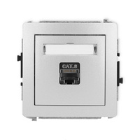 KARLIK DECO 7DGK-11  Gniazdo komputerowe pojedyńcze  1xRJ45