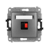 KARLIK MINI 11MGG-1 Gniazdo głośnikowe pojedyńcze