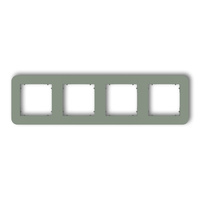 KARLIK MINI 61MRTZ-4 Ramka uniwersalna poczwórna zaokrąglona z tworzywa