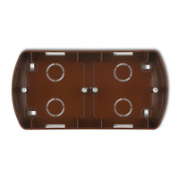 KARLIK TREND 4PTH-2 Puszka montażowa pozioma podwójna