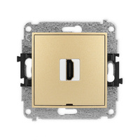 KARLIK ICON 29IHDMIBO-5 Mechanizm gniazda pojedynczego HDMI 2.1, 8K, bez pola opisowego