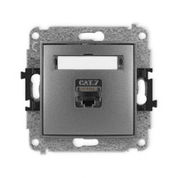 KARLIK ICON 11IGK-9  Gniazdo komputerowe pojedyńcze  1xRJ45