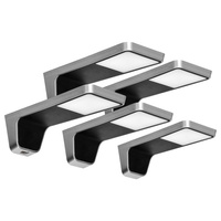 NELA zestaw 5 lamp podszafkowych LED, 4x2W+7,5W, 4000K, z USB, czarny