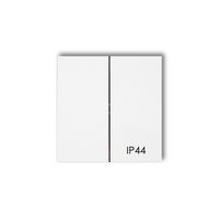 KARLIK produkty uzupełniające MKLH-2 Klawisze podwójne do łączników IP 44 ICON